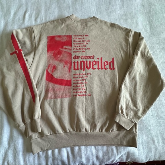 Kacey Musgraves Sweatshirt Mens Medium Star Crossed Unveiled Tour Crewneck Music - Picture 7 of 8